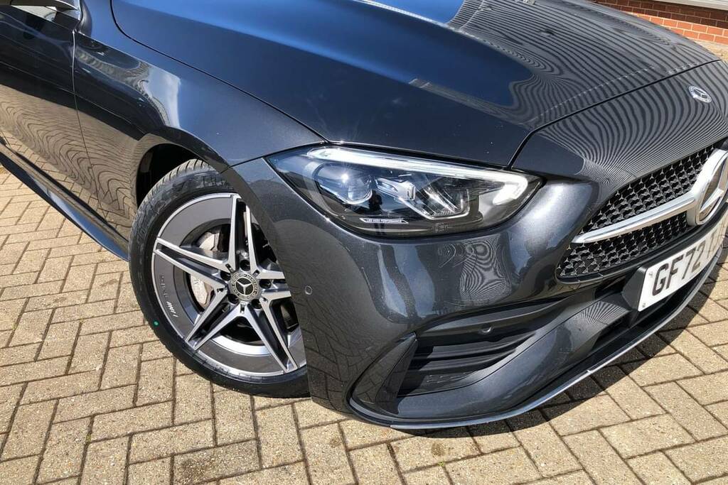 Mercedes-Benz C Class Amg Line Blue #7