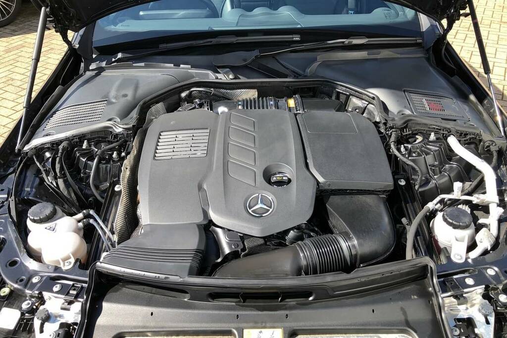 Mercedes-Benz C Class Amg Line Blue #6