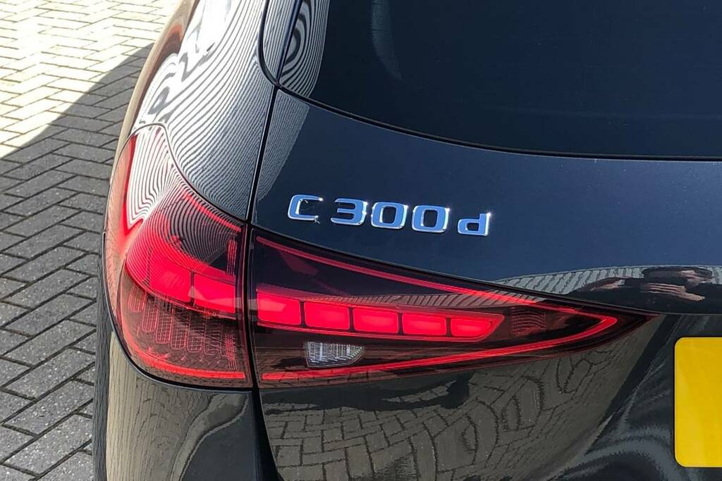 Mercedes-Benz C Class Amg Line Blue #8