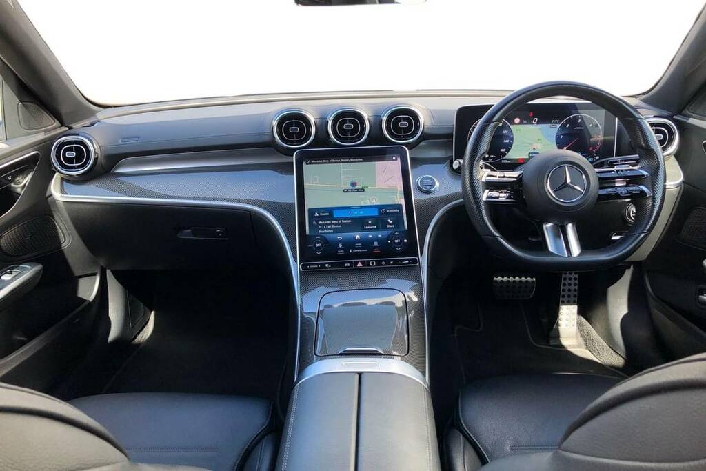 Mercedes-Benz C Class Amg Line Blue #18