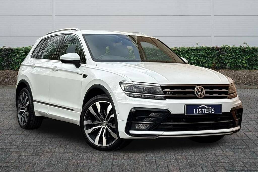 Volkswagen Tiguan 2.0 Tdi 190 4Motion R-line Dsg White