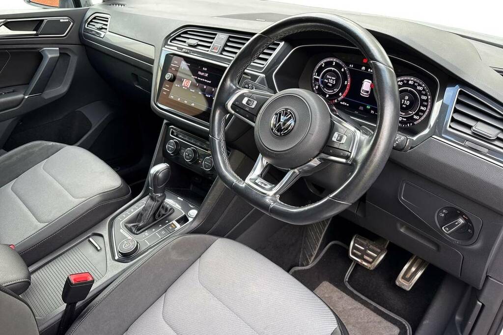 Volkswagen Tiguan 2.0 Tdi 190 4Motion R-line Dsg White #4