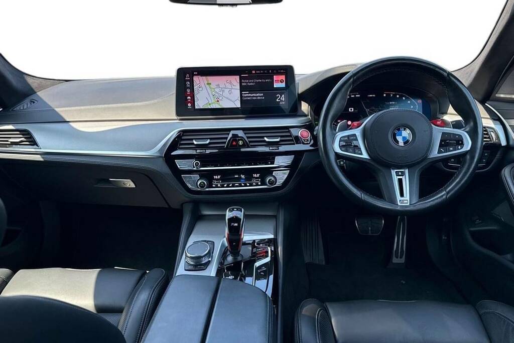 BMW M5 Competition Dct Blue #4