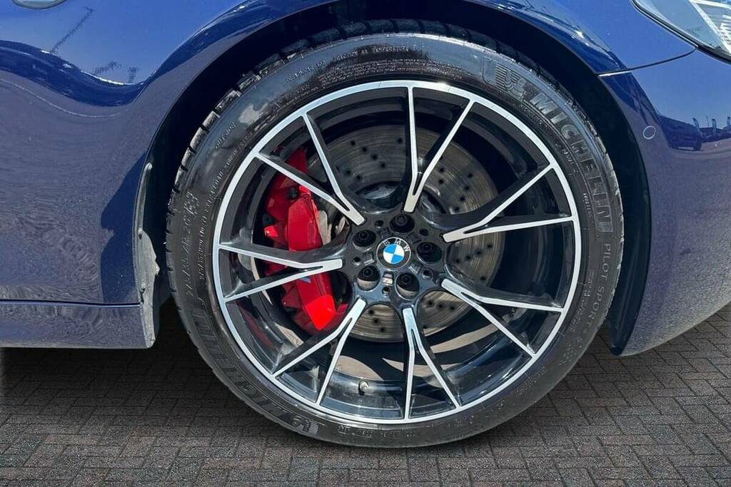 BMW M5 4.4I V8 Competition Saloon Steptronic X Blue #14