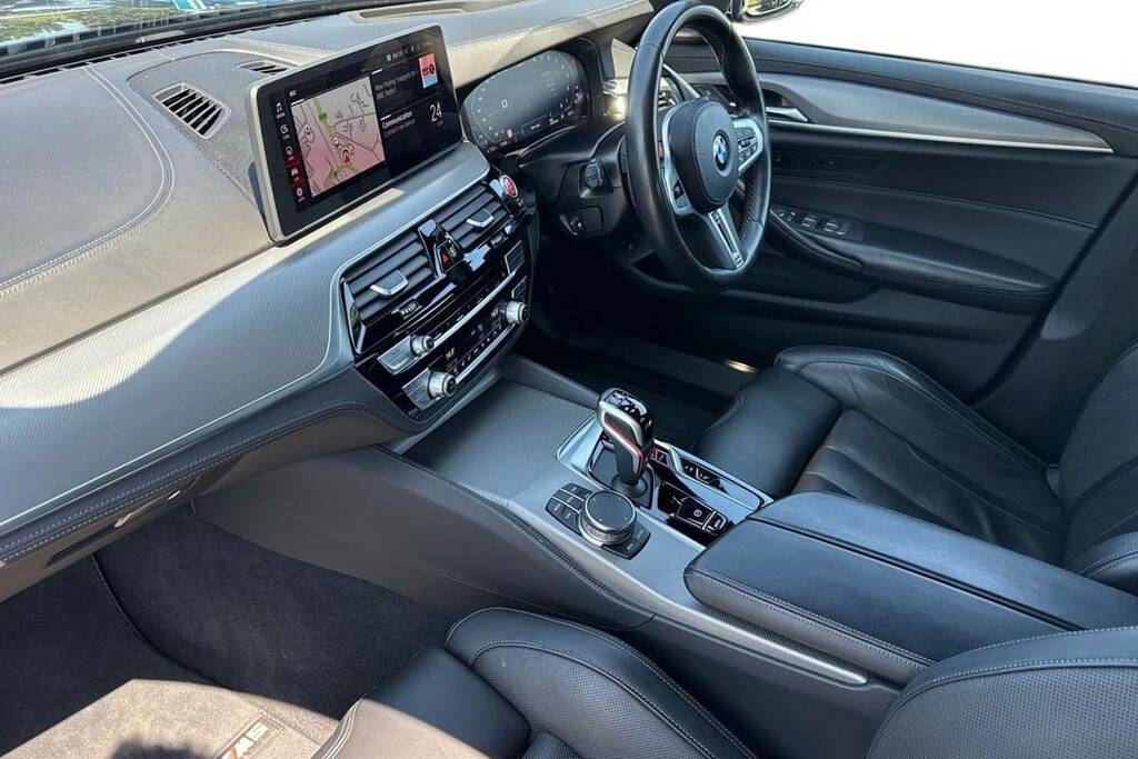 BMW M5 4.4I V8 Competition Saloon Steptronic X Blue #7