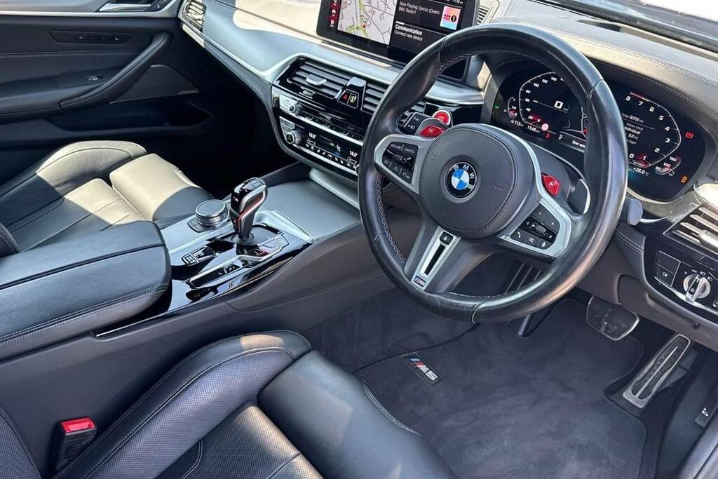 BMW M5 Competition Dct Blue #6