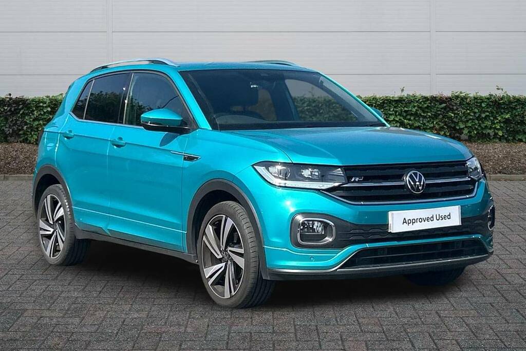 Volkswagen T-Cross 1.5 Tsi Evo R-line Dsg Blue