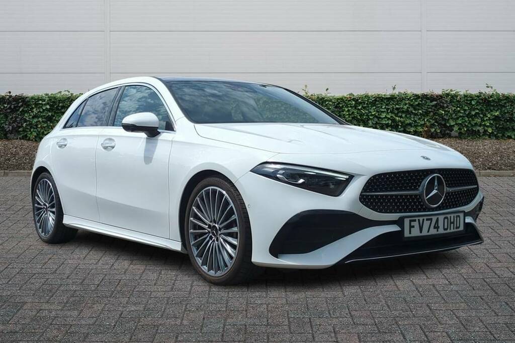 Mercedes-Benz A Class A180 Amg Line Premium Plus White