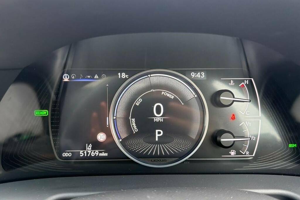 Lexus ES Es 300H F Sport Cvt White #11
