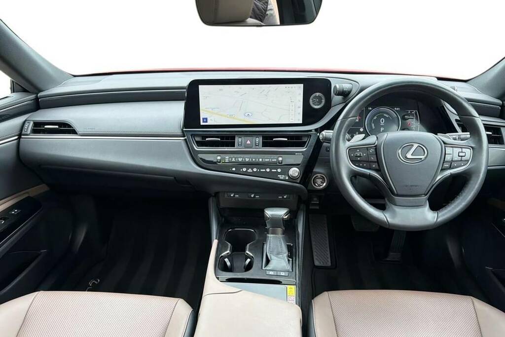 Lexus ES 300H 2.5 Cvt Premium Edition Red #6