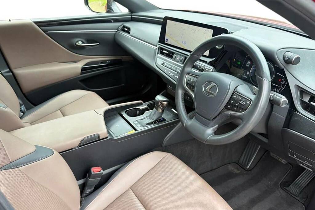 Lexus ES Es 300H F Sport Cvt White #12