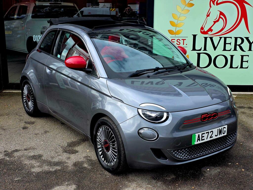 Fiat 500E C 42Kwh Red Grey #2