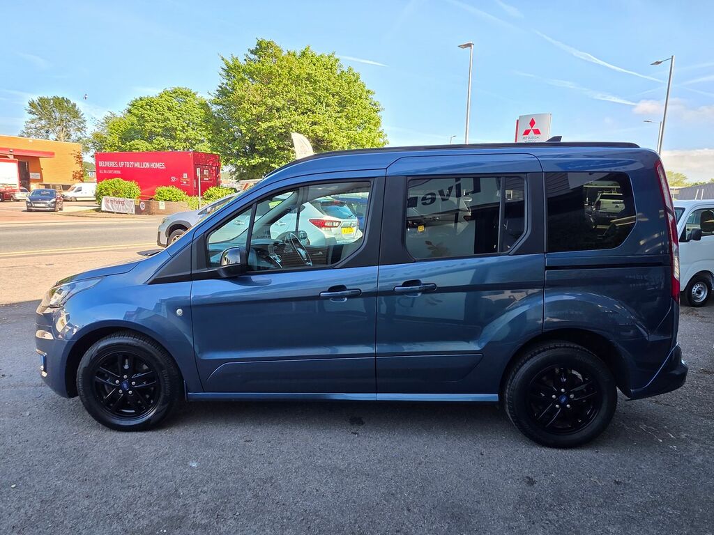 Ford Tourneo Connect 1.5 Ecoblue Titanium Mpv Euro 6 EU21UYA Blue #4