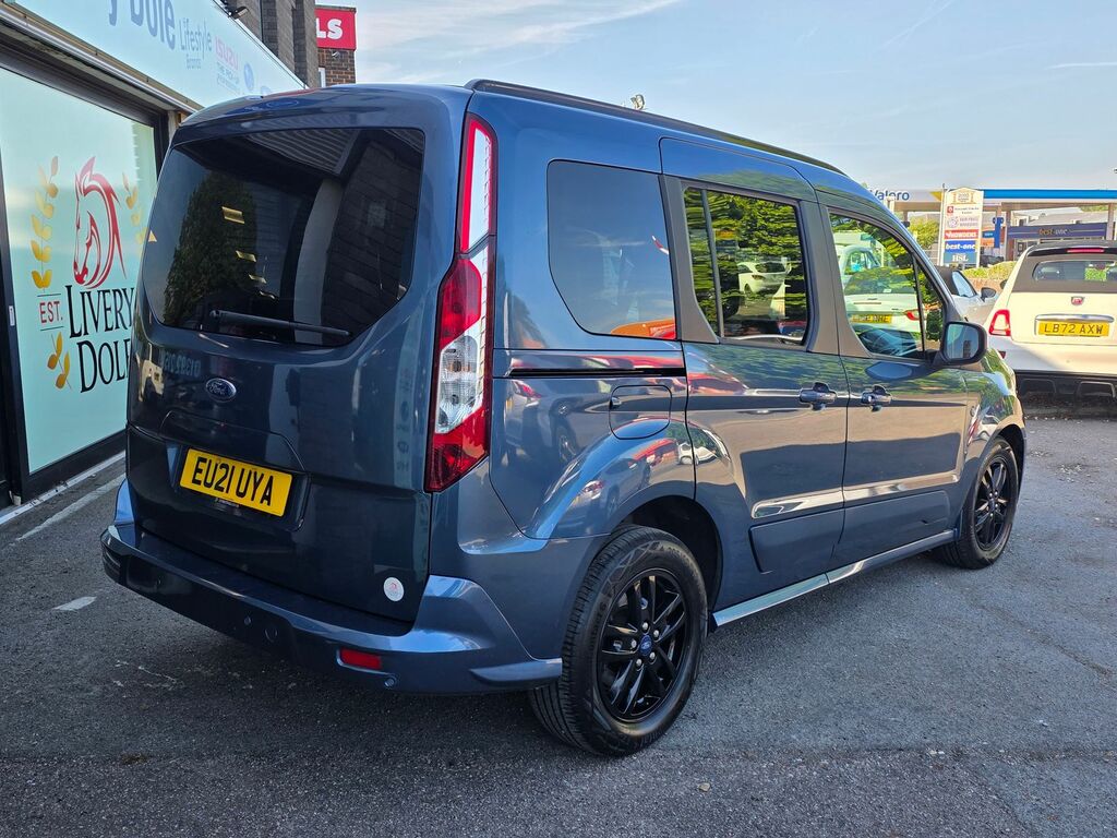 Ford Tourneo Connect 1.5 Ecoblue Titanium Mpv Euro 6 EU21UYA Blue #2