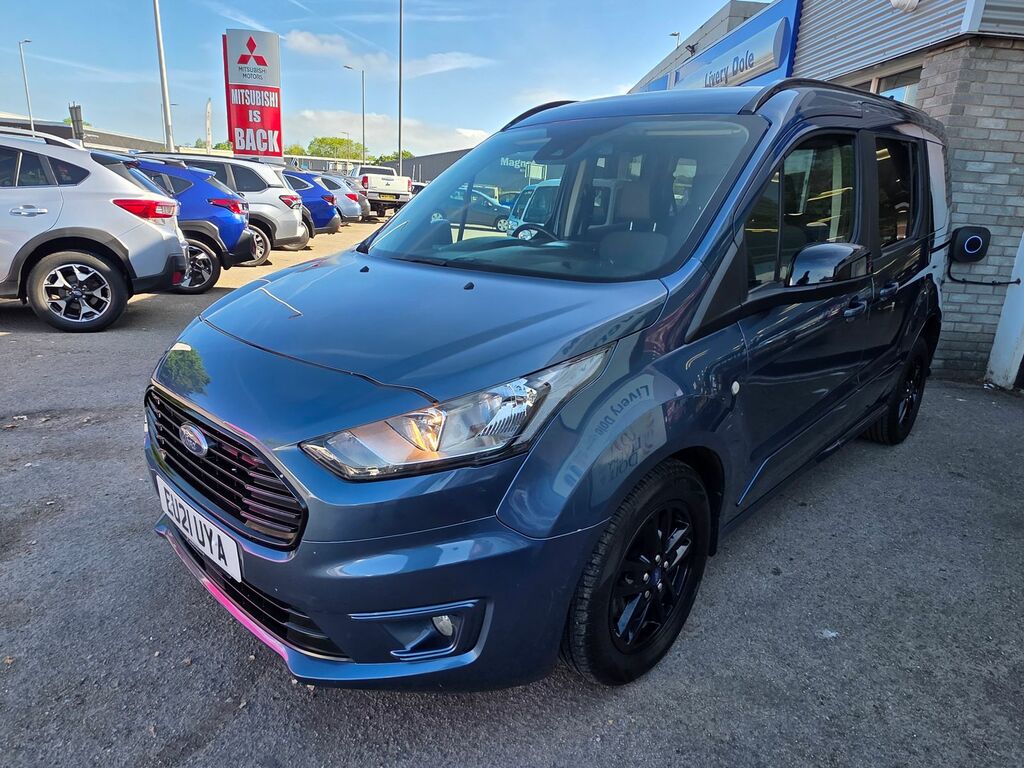 Ford Tourneo Connect 1.5 Ecoblue Titanium Mpv Euro 6 EU21UYA Blue #5