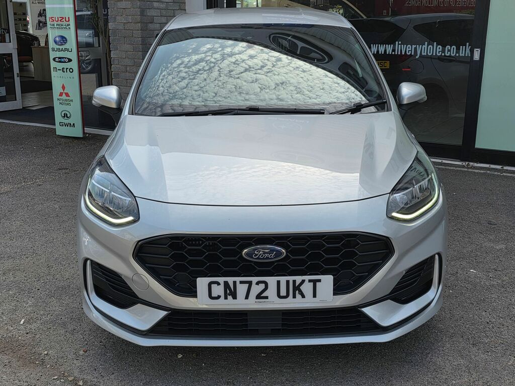 Ford Fiesta 1.0T Ecoboost St-line Hatchback CN72UKT Silver #3