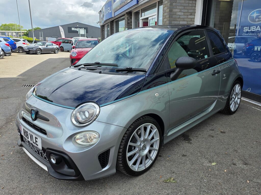 Abarth 695 Blue #7