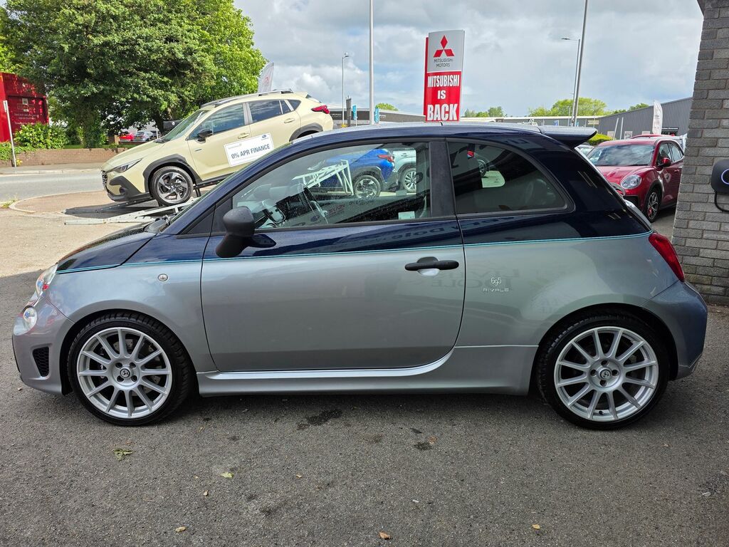 Abarth 695 Blue #8