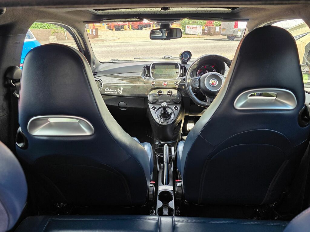 Abarth 695 Blue #12