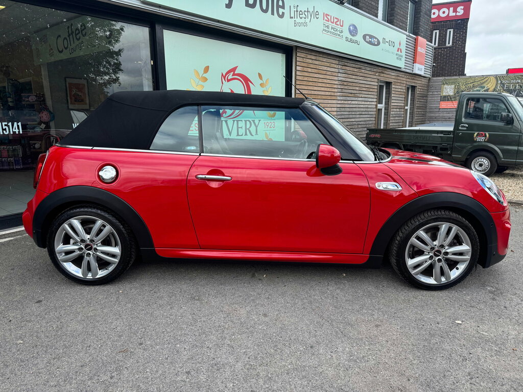 Mini Convertible 2.0 Cooper S Sport Convertible Steptron KT68YHZ Red #6