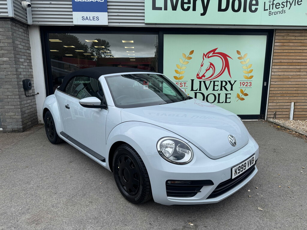 Volkswagen Beetle 1.2 Tsi Cabriolet Euro 6 Ss Silver