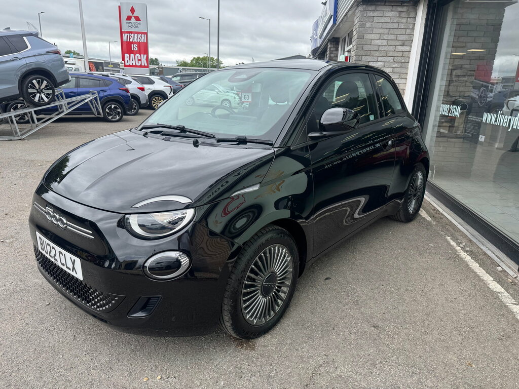 Fiat 500E 42Kwh Icon Hatchback 118 Ps BU22CLX Black #5