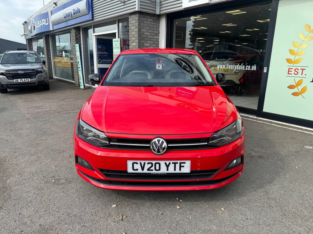 Volkswagen Polo 1.0 Evo Beats Hatchback Euro 6 CV20YTF Red #3