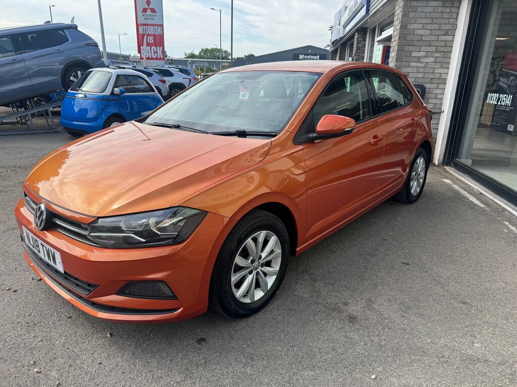 Volkswagen Polo 1.0 Se Hatchback Euro 6 Ss 6 NJ18TWW Orange #6