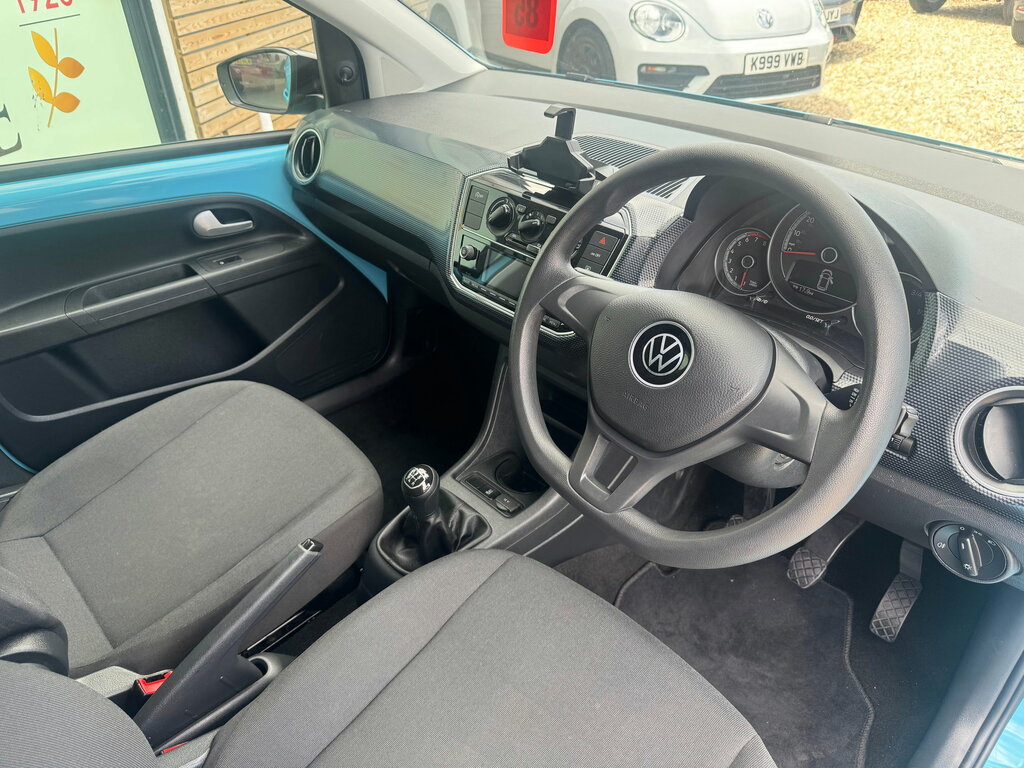 Volkswagen Up 1.0 Black Edition Hatchback Euro Blue #2