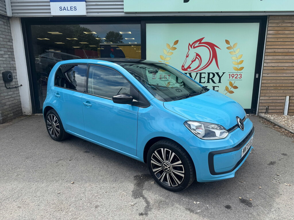 Volkswagen Up 1.0 Black Edition Hatchback Euro Blue #3