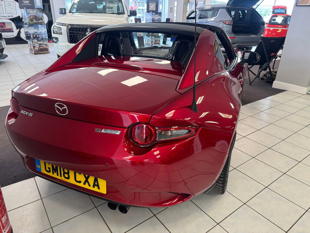 Mazda MX-5 RF 2.0 Skyactiv-g Se-l Nav Convertible Man Red #5