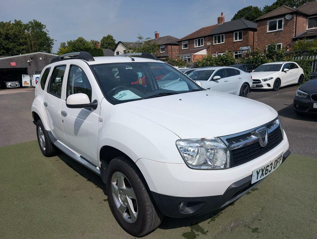 Dacia Duster Suv 1.5 Dci Laureate Euro 5 201363 YX63OFP White #6