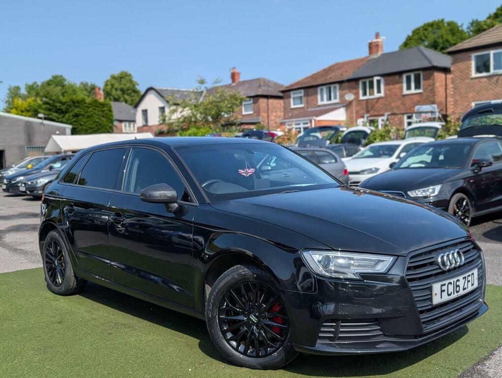 Audi A3 Hatchback 2.0 Tdi Se Technik Sportback Euro 6 Ss FC16ZFD Black