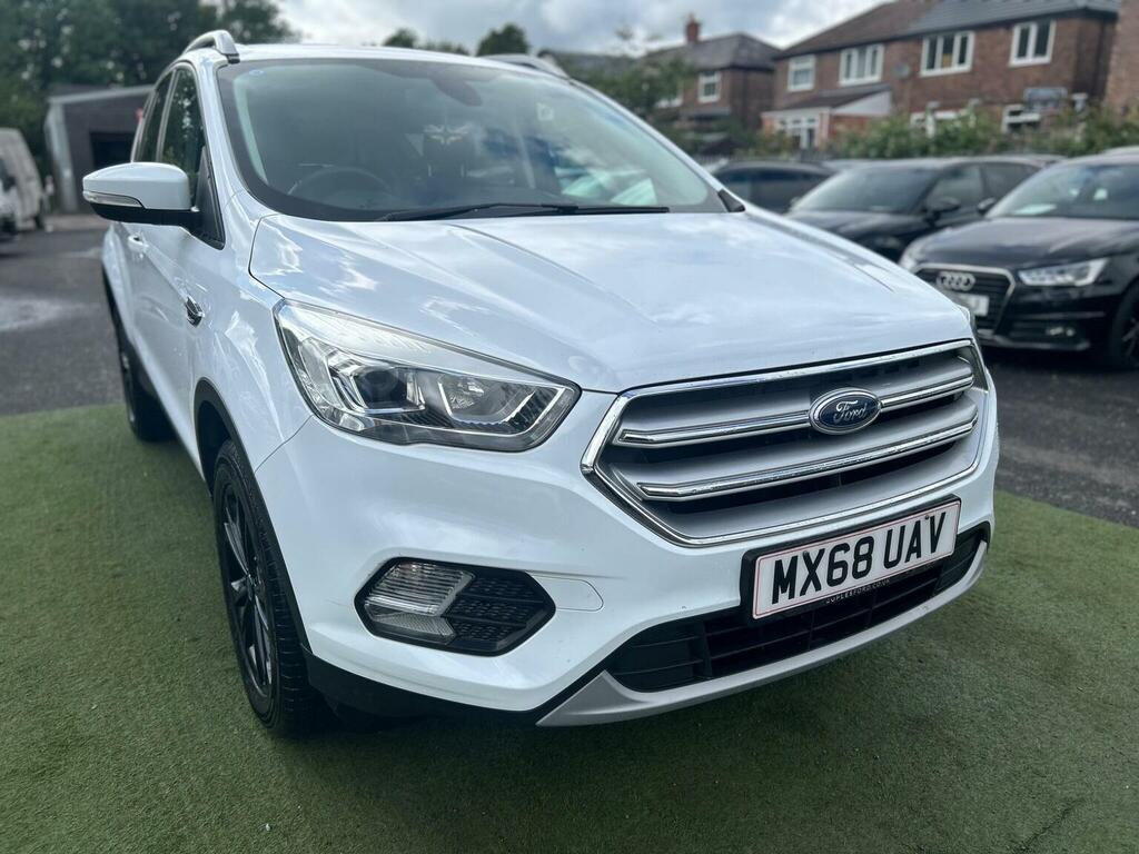 Ford Kuga Suv 1.5 Tdci Titanium Euro 6 Ss 201868 MX68UAV White #3