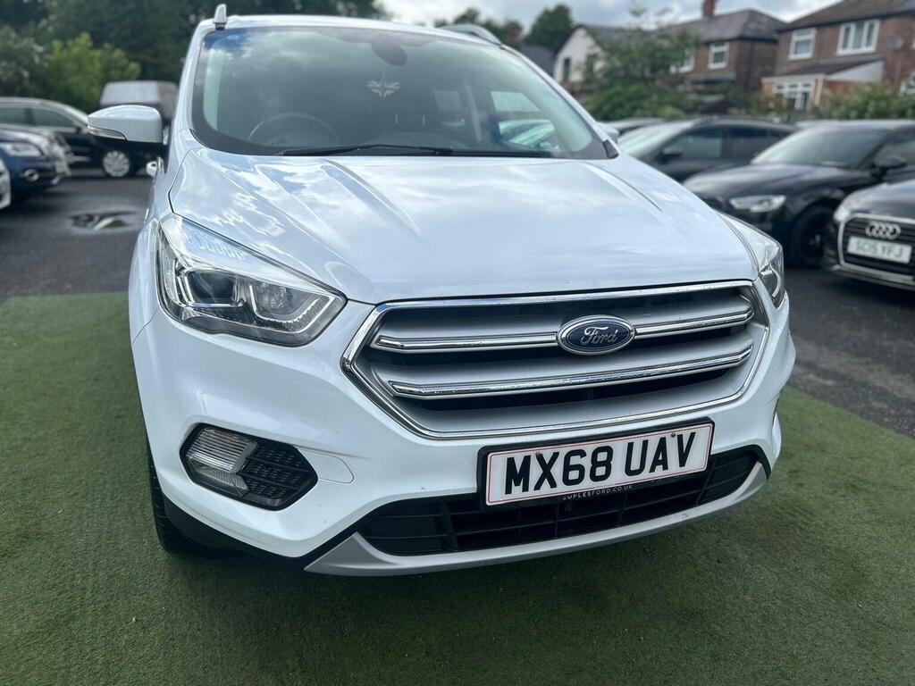 Ford Kuga Suv 1.5 Tdci Titanium Euro 6 Ss 201868 MX68UAV White #4