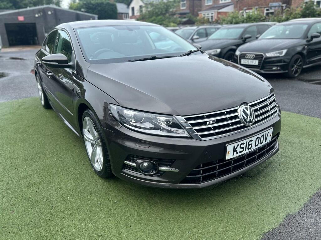 Volkswagen CC Saloon 2.0 Tdi Bluemotion Tech R-line Euro 6 Ss Brown #3