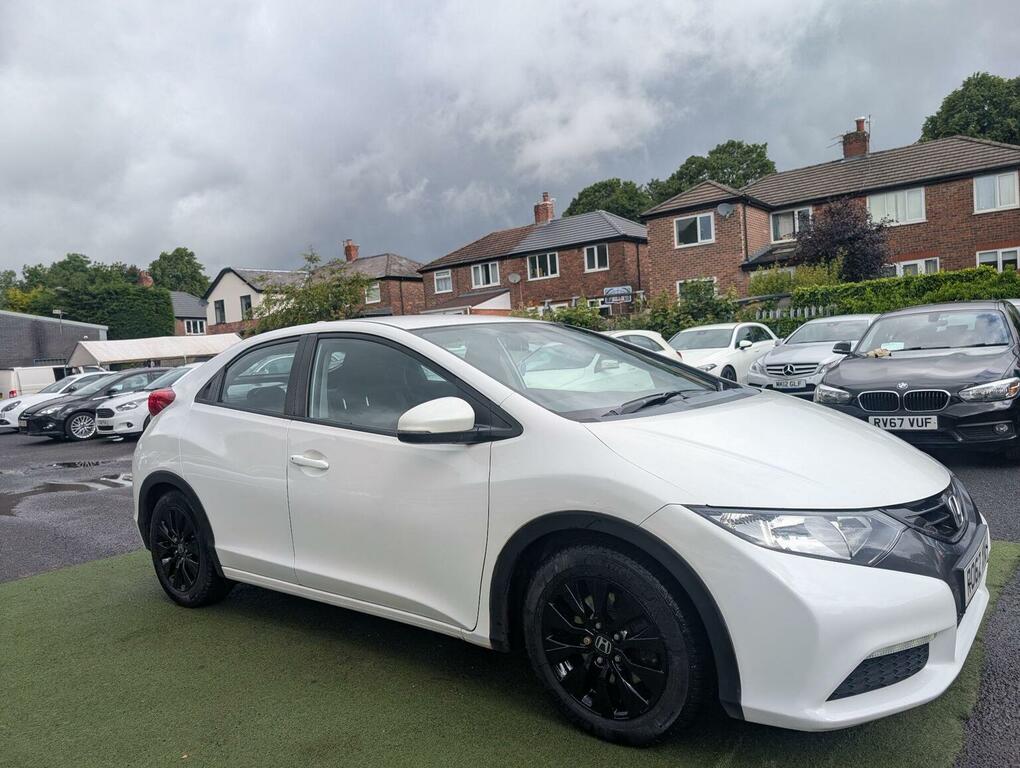 Honda Civic 1.6 I-dtec Se Euro 5 Ss White #4
