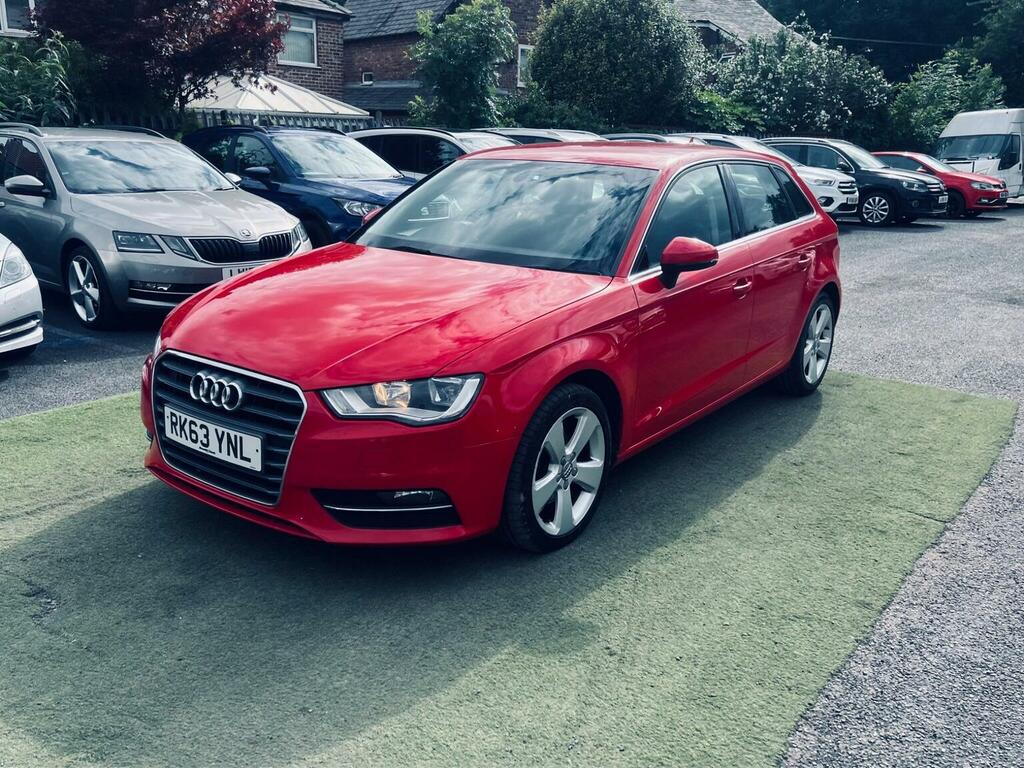 Audi A3 Hatchback 1.6 Tdi Sport Sportback Euro 5 Ss Red #3