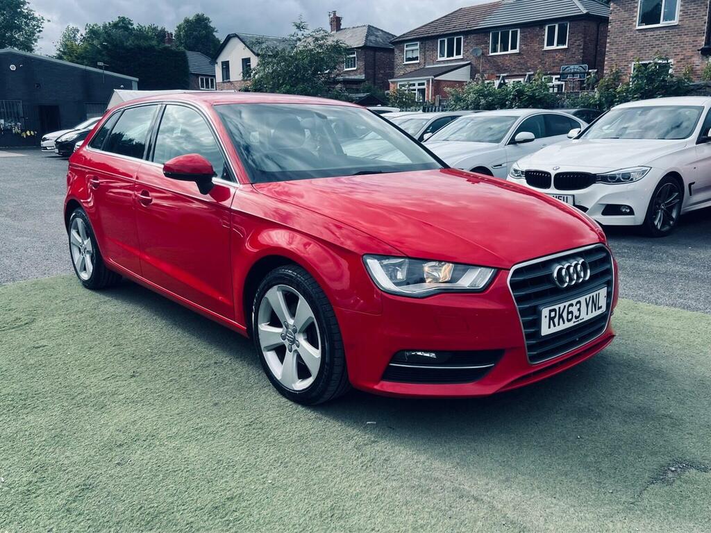 Audi A3 Hatchback 1.6 Tdi Sport Sportback Euro 5 Ss Red