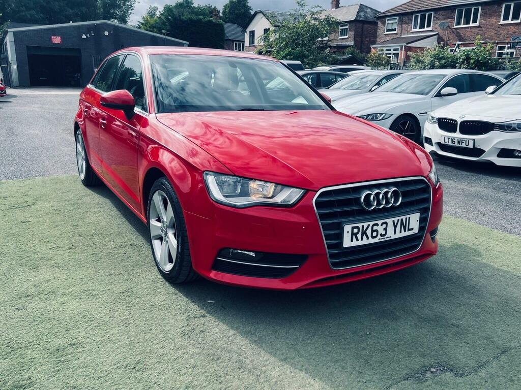Audi A3 Hatchback 1.6 Tdi Sport Sportback Euro 5 Ss Red #6