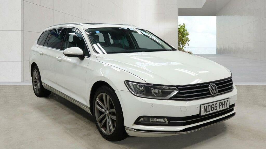 Volkswagen Passat 2.0 Tdi Bluemotion Tech Gt Euro 6 Ss White