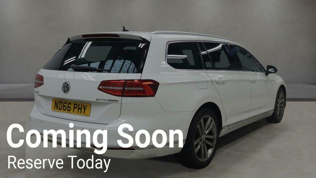 Volkswagen Passat 2.0 Tdi Bluemotion Tech Gt Euro 6 Ss White #5
