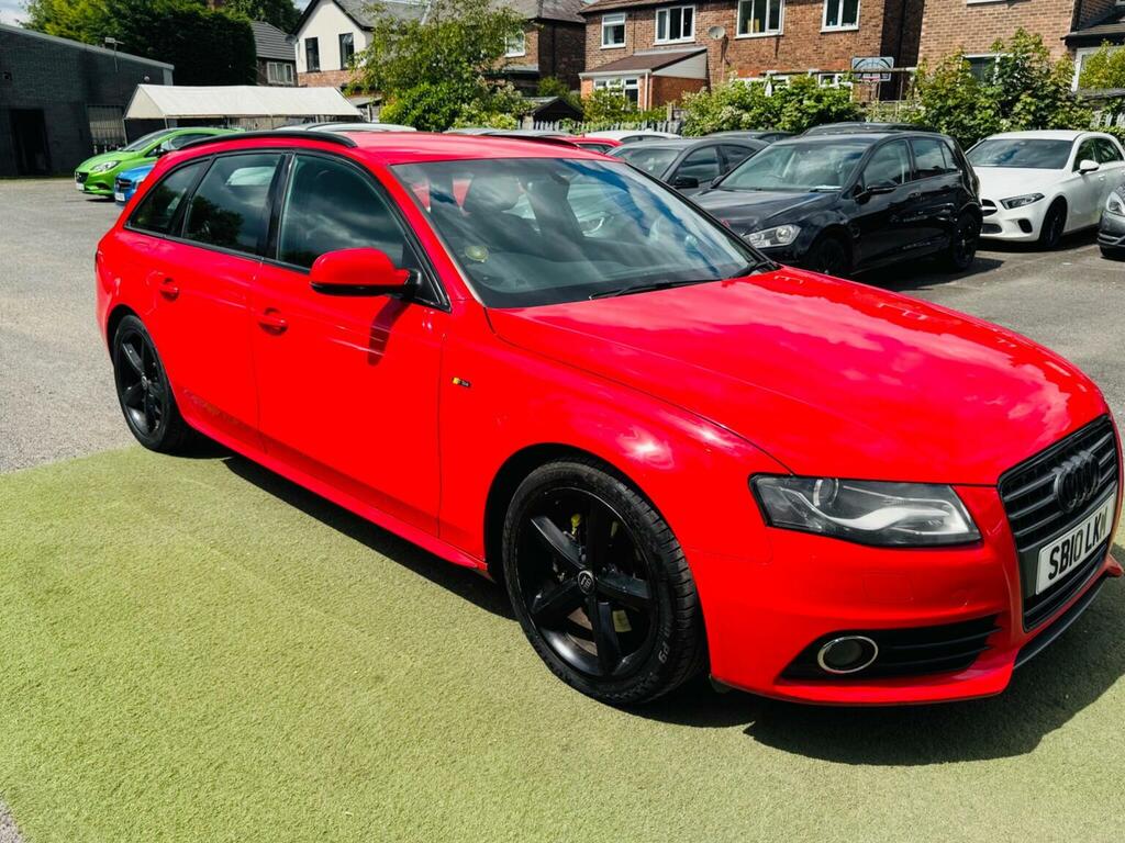 Audi A4 Avant 2.0 Tdi S Line Special Edition Euro 5 Ss White #10