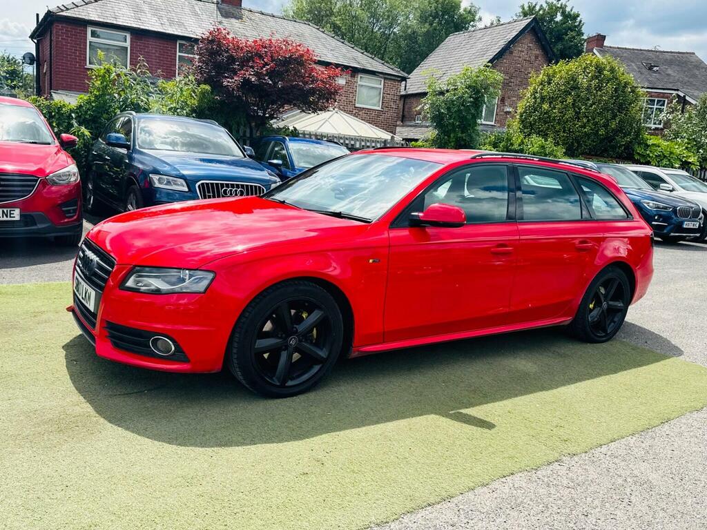 Audi A4 Avant 2.0 Tdi S Line Special Edition Euro 5 Ss White #56