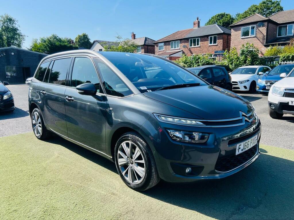 Citroen Grand C4 Picasso Mpv 1.6 Bluehdi Exclusive Euro 6 Ss 2016 Grey