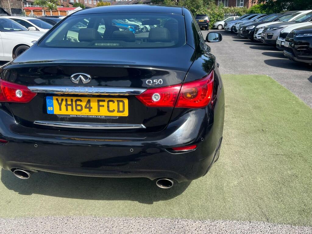 Infiniti Q50 Saloon Black #27