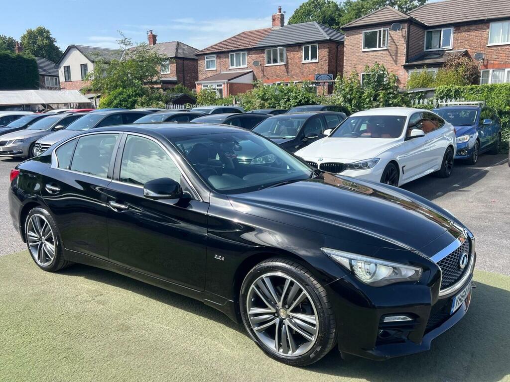 Infiniti Q50 Saloon Black #7