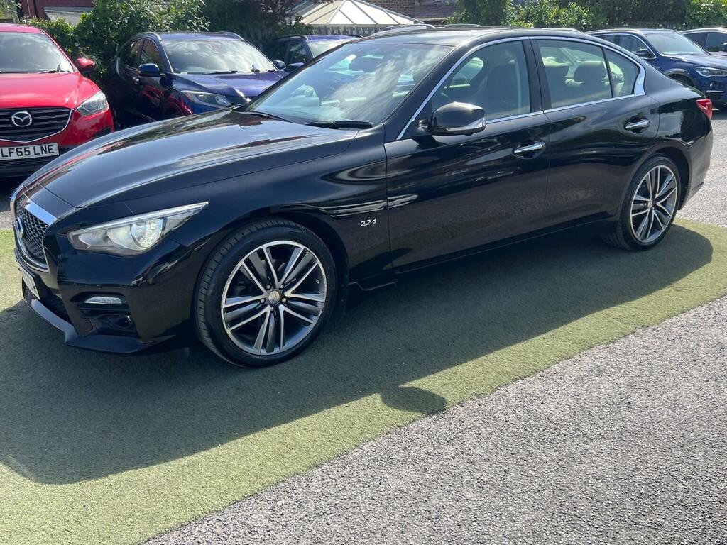 Infiniti Q50 Saloon Black #17