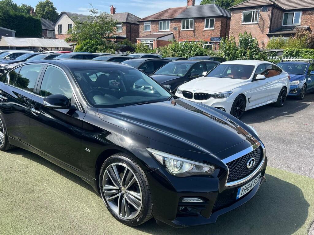 Infiniti Q50 Saloon Black #8