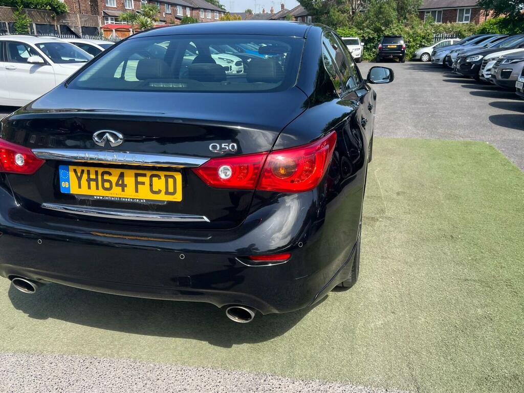 Infiniti Q50 Saloon Black #30